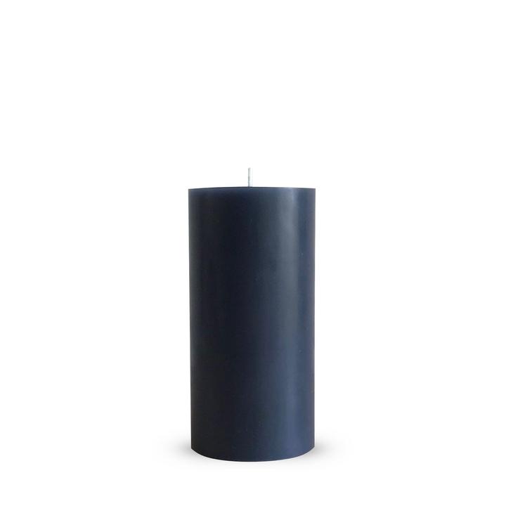 Grey Pillar Candles