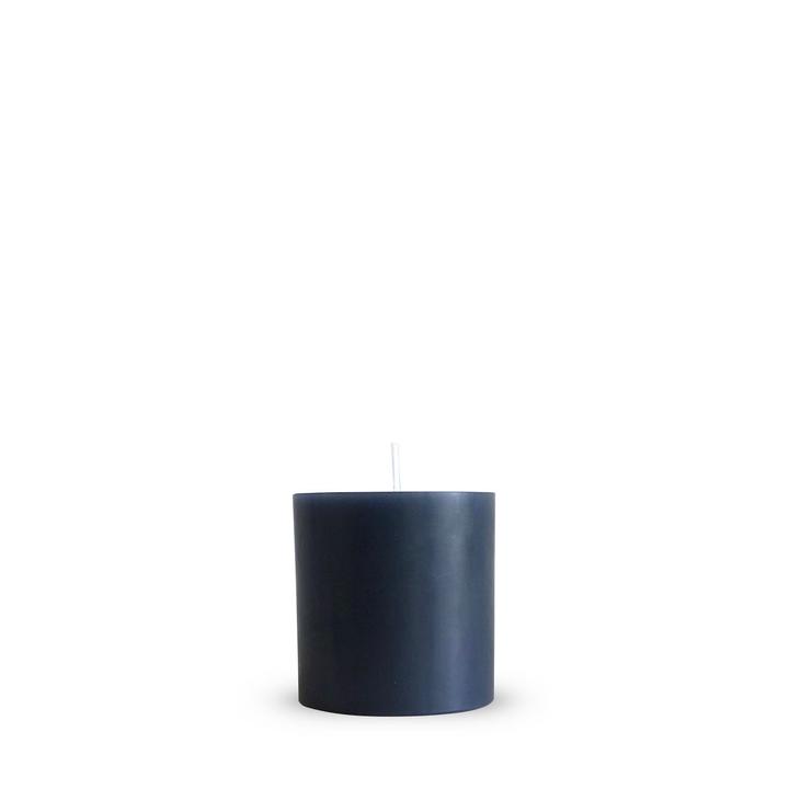 Grey Pillar Candles