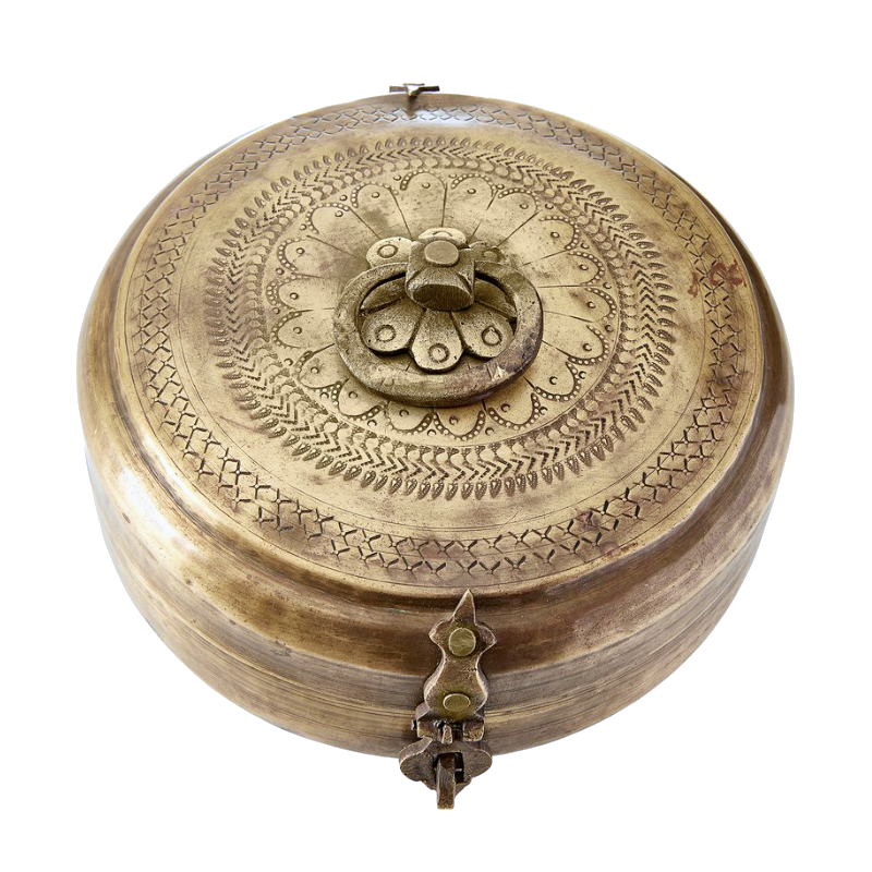 Brass Chapati Box