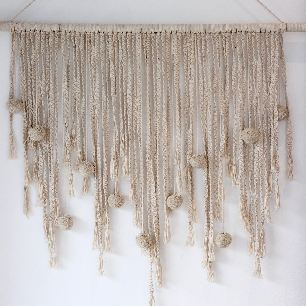 Pom Pom Wall Hanging