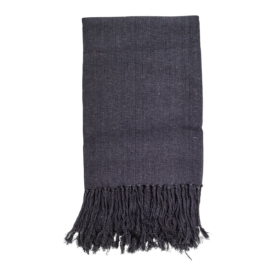 Inca Throw - Charcoal