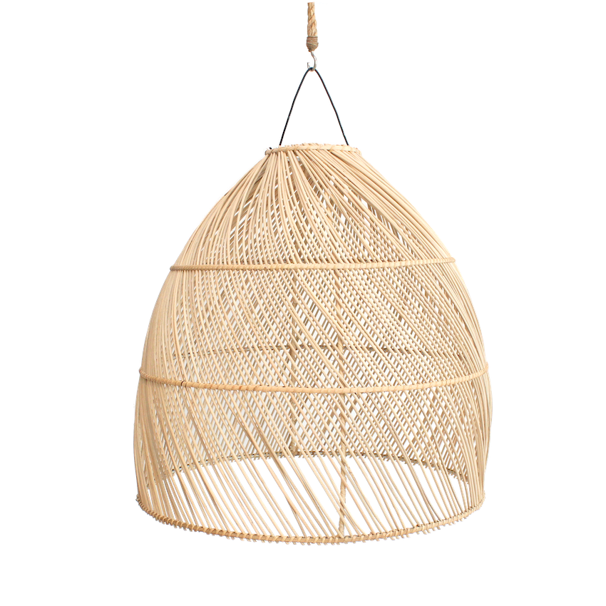 Rattan Dome Pendant II - Medium