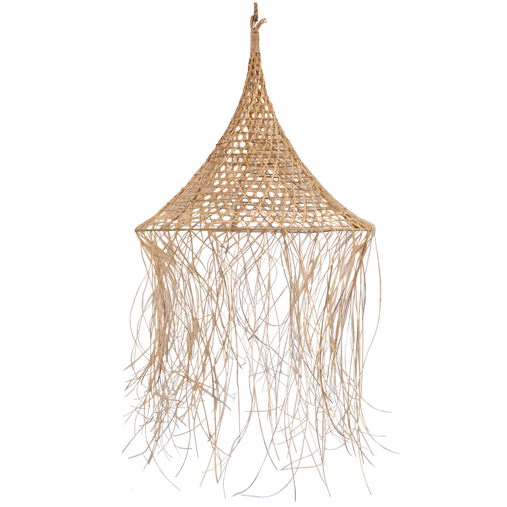 Boho Rattan Pendant