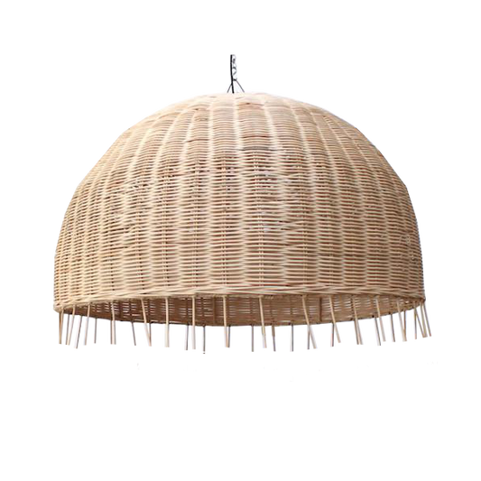 Rattan Pendant - Natural Large