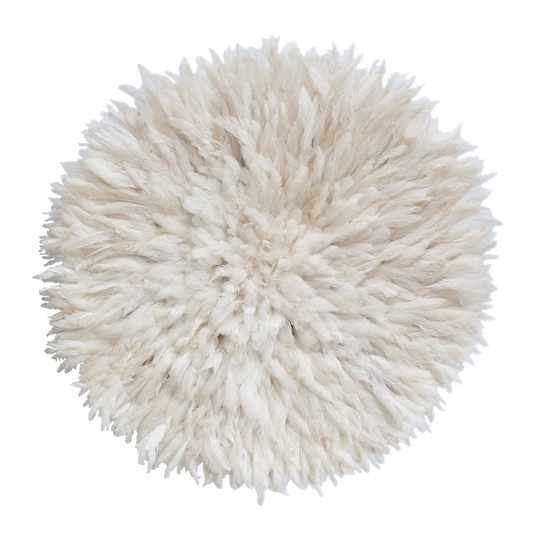 Bamileke Juju Hats - White