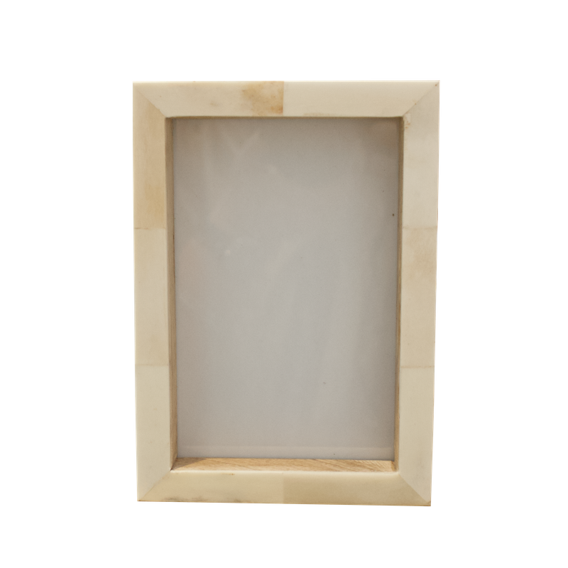 Bone & Wood Shadow Photo Frames