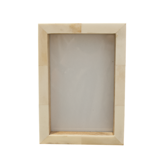 Bone & Wood Shadow Photo Frames